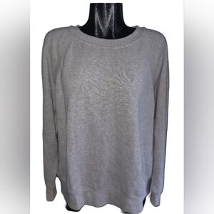 Prana Grey Heathered Sweatshirt Size 2X